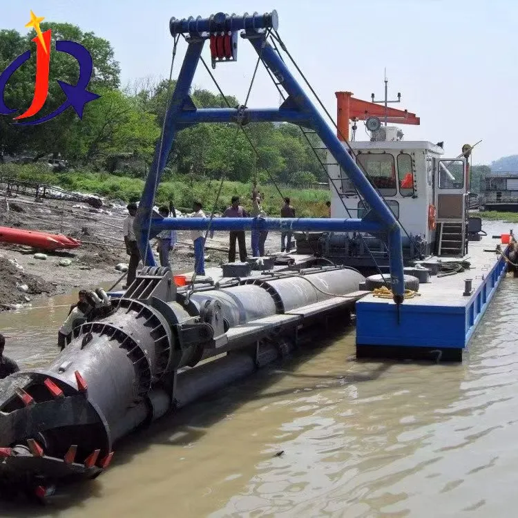 Cutter Suction Dredger mei Gold Washing Plant